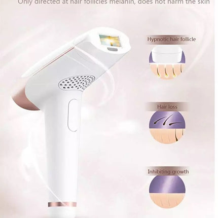 Portable IPL Hair Removal Handset with RF Skin Rejuvenation for Home Personal Care