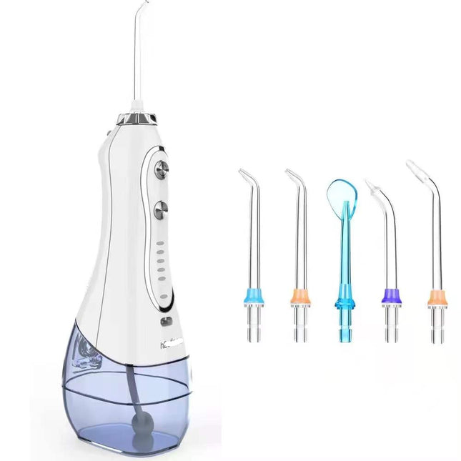 Rechargeable Portable Water Flosser 2500mAh Cordless Dental Jet Cleaner with 3 Modes