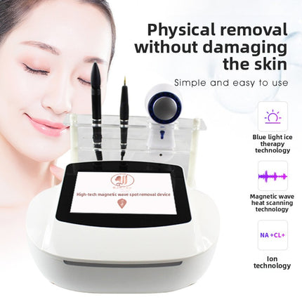 Portable Blue Light Beauty Care Device Handheld Waterproof Chrome Alloy Design