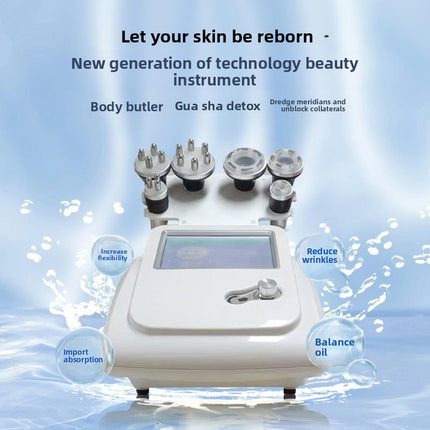 Ultrasonic Body Care Beauty Device 866 Portable Spa Skin Care Tool for Salon Use