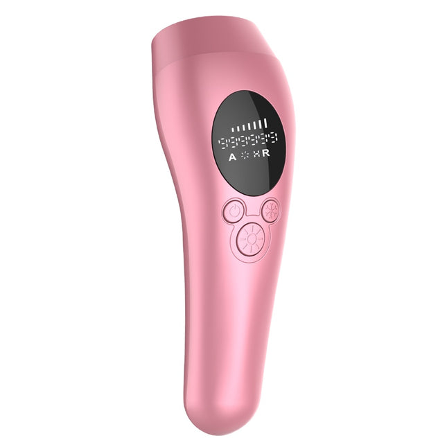 IPL Hair Removal Device with Ice Cooling Technology and 999999 Flashes for Face and Body