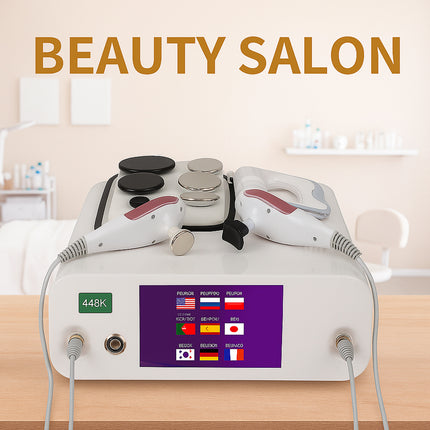 448K Chrome Alloy Handheld Beauty Massage Device for Body and Abdomen Personal Care Tool