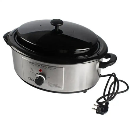 Portable Stainless Steel Hot Stone Heater Warmer for Massage Stones with Adjustable Temperature