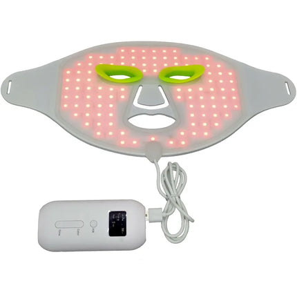 Wireless Silicone LED Face Mask Light Beauty Device for Home Skincare Routine