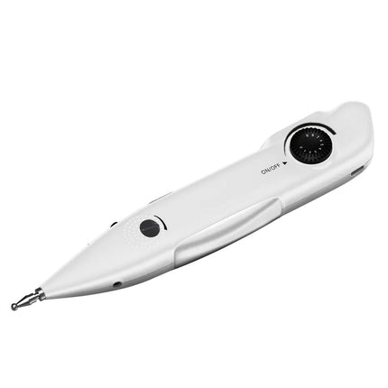Rechargeable Meridian Massage Pen with Acupoint Locator and 10 Intensity Settings