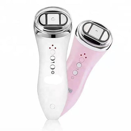 Rechargeable Ultrasonic Facial Machine with RF Technology LED Display for Deep Face Cleansing