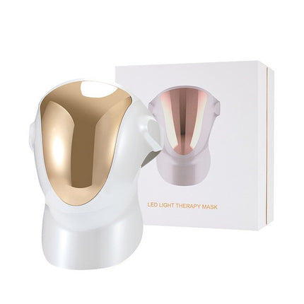 Wireless LED Face Mask Multi Light Beauty Device for Home Skincare & Relaxation