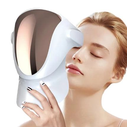 Wireless LED Face Mask Multi Light Beauty Device for Home Skincare & Relaxation