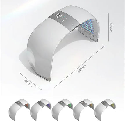 Portable 7 Color LED Facial Beauty Machine for Home Personal Skin Care