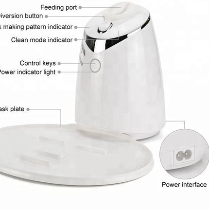 2-in-1 Electric DIY Natural Ingredient Face Mask Maker Appliance for Home Use