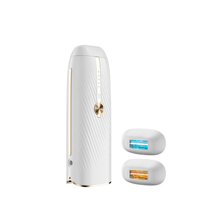 Compact IPL Personal Care Device for Body and Face, Adjustable Light Pulse System