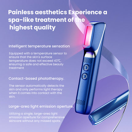 Cordless IPL Facial Beauty Device with Cooling Tech for Skin Appearance Care and Tightening