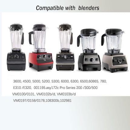 Smoothie Maker Blender Pitcher Replacement Jar with Blade and Plastic Base