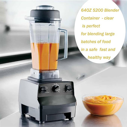 Smoothie Maker Blender Pitcher Replacement Jar with Blade and Plastic Base