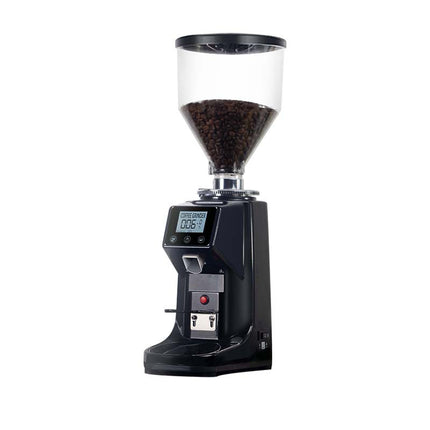 Electric Coffee Bean Grinder with LCD Touch Screen 1.5L Capacity Automatic Grinding Machine