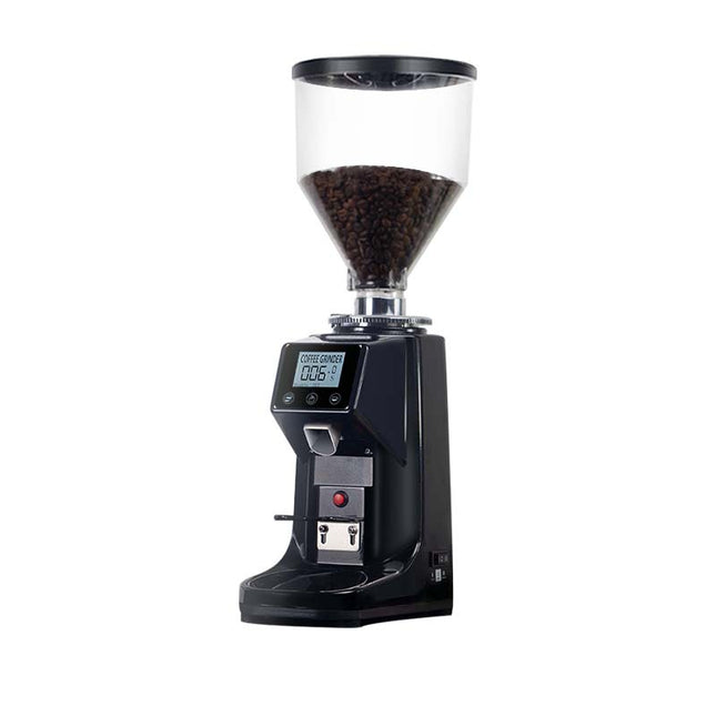 Electric Coffee Bean Grinder with LCD Touch Screen 1.5L Capacity Automatic Grinding Machine