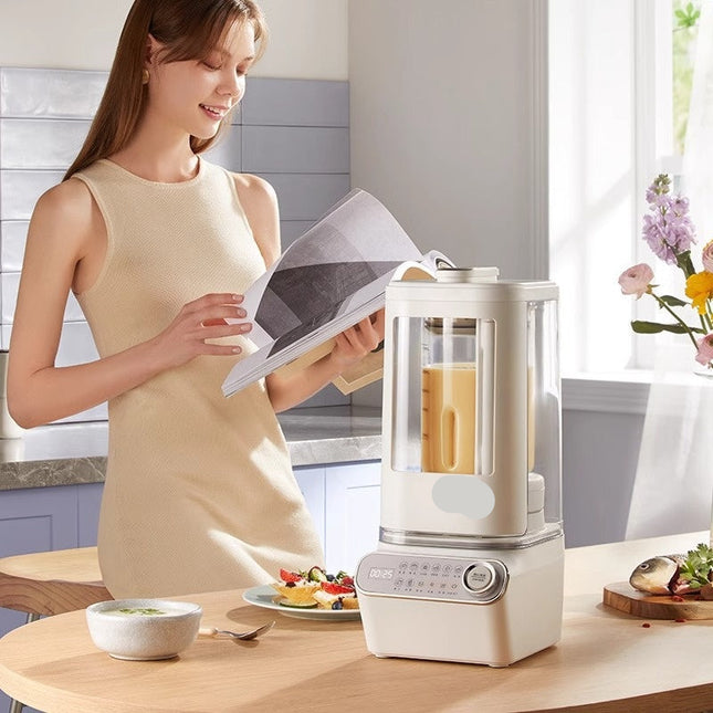 800W Quiet Blender and Soy Milk Maker with Touch Control UV Sterilization and Timer Function