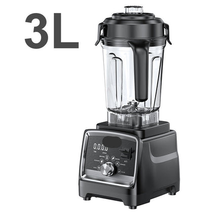 3L Commercial Blender and Juicer 1600W High-Speed Food Processor with 6 Stainless Steel Blades