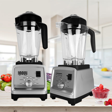 3L Commercial Blender and Juicer 1600W High-Speed Food Processor with 6 Stainless Steel Blades