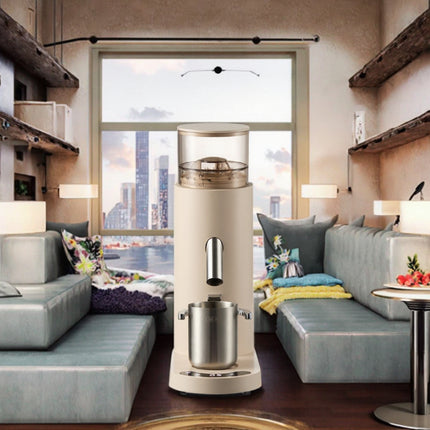 Electric Stainless Steel Conical Burr Coffee Grinder Low Speed with Touch Control for Home Use