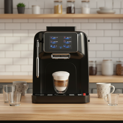Multi-Use Automatic Coffee Maker 2L with Milk System 1480W Touch Control for Home Hotel RV