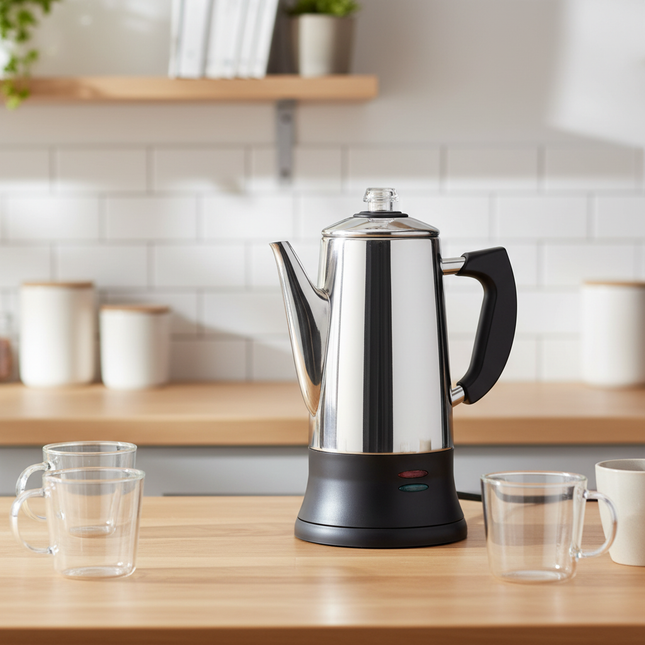 Automatic 12 Cup Coffee Machine 1000W Stainless Steel Programmable Drip Coffee Maker for Home and Commercial Use