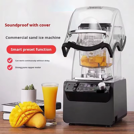 Heavy Duty 2L Ice Crusher Blender with Brushless Motor and Push Button Controls