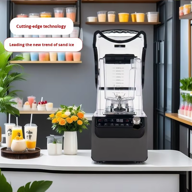 Heavy Duty 2L Ice Crusher Blender with Brushless Motor and Push Button Controls