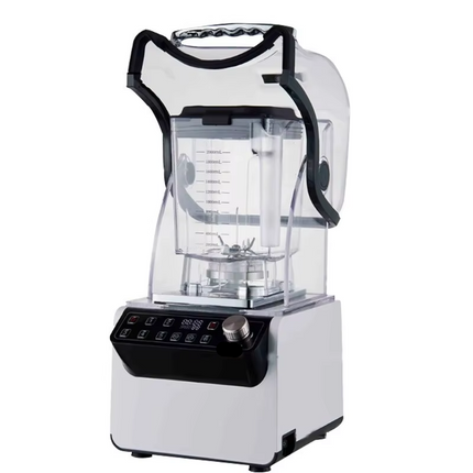 Heavy Duty 2L Ice Crusher Blender with Brushless Motor and Push Button Controls