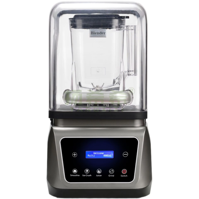 Industrial 2L Commercial Blender & Slushie Maker with 2000W Motor and 6-Blade System