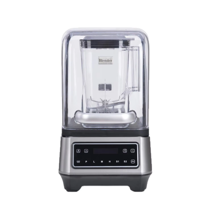 Commercial Ice Crushing Blender 2L with 1500W Motor, 6 Blades and Multi-Speed Control