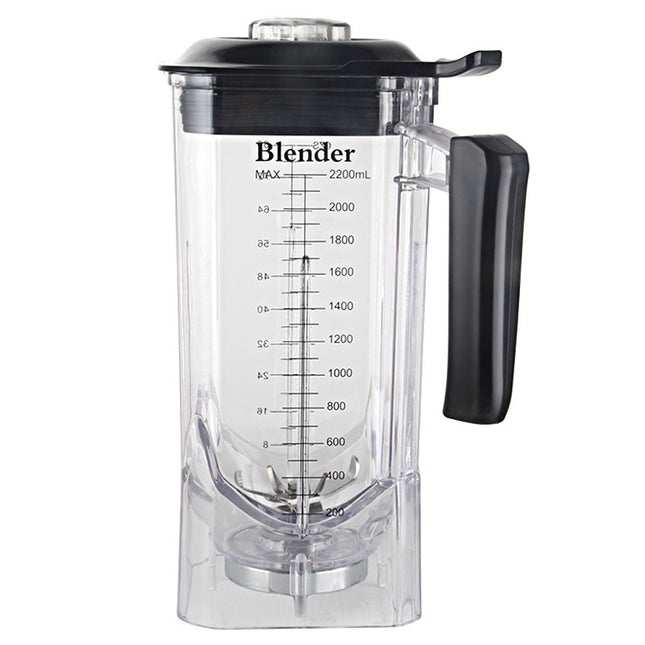 Soy Milk & Grinding Machine Accessories Set 2.2L Plastic Container with 6-Blade Assembly