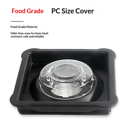 Heavy Duty Plastic Blender Cup Holder Bucket Pot for Commercial Smoothie & Food Prep Machines
