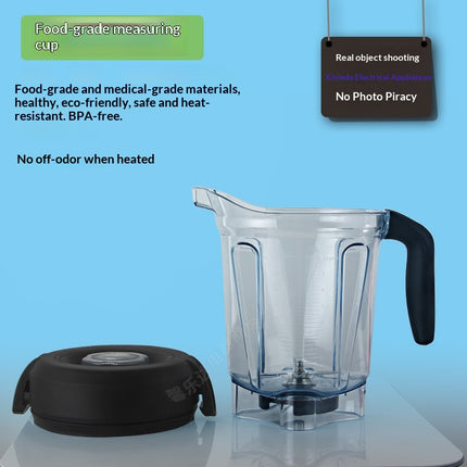 Blender Wet Cup Container Replacement Jar for Commercial & Home Use Plastic Accessory
