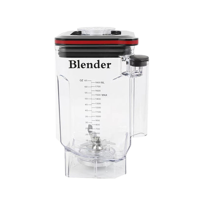 1.8L Multi-Purpose Blender Cup with 6 Blades, Waterproof Leakproof Design for Food Preparation