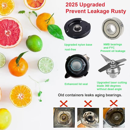 Household Smoothie Maker Blender Spare Parts Set with Plastic Base