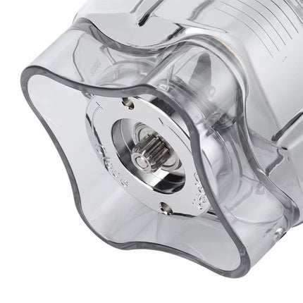 Low Profile Replacement Blender Pitcher Jar Container with Stainless Steel Blades Electric Blender Parts