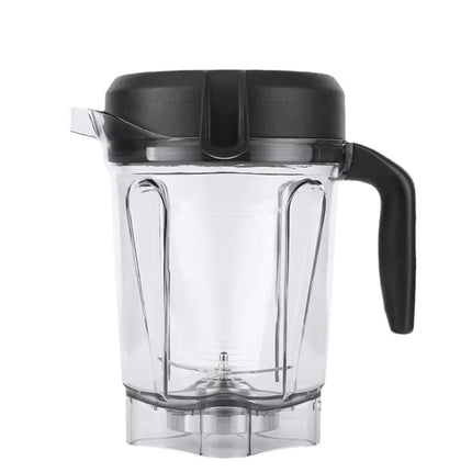 Low Profile Replacement Blender Pitcher Jar Container with Stainless Steel Blades Electric Blender Parts