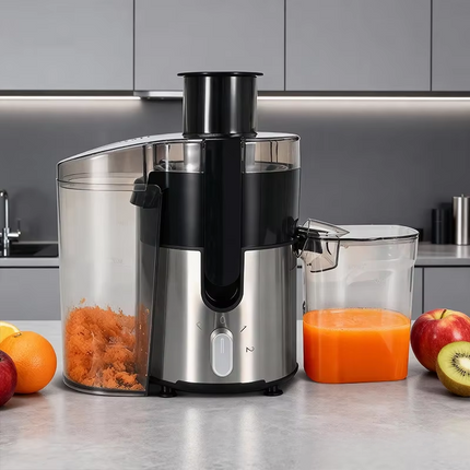 High Speed Commercial Juicer Machine 500W 18000RPM Stainless Steel Extractor