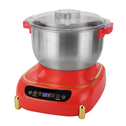 6L Stainless Steel Automatic Dough Kneading Machine with Smart App Control 3 Speed Stand Mixer