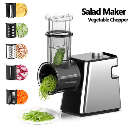 Multifunction Electric Vegetable Slicer Automatic Potato Cutter and Shredder 300W