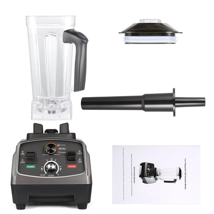 Heavy Duty 2L Electric Blender 2200W Multi Function Juicer with 6 Blade System