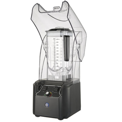 Commercial Slush Machine with 2.2L Plastic Container and Mechanical Controls