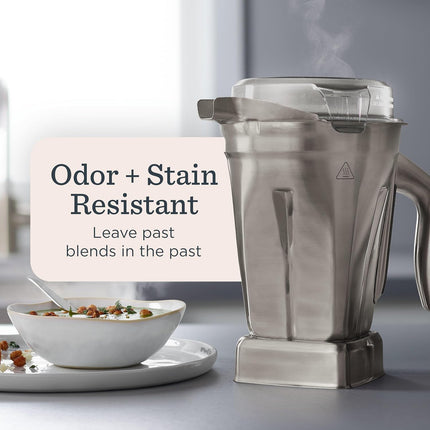 1.5L Stainless Steel Blender Jar with Stainless Steel Blades for Commercial and Household Use