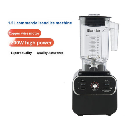 Commercial 1600W Ice Crusher and Shaved Ice Maker with 2L Capacity
