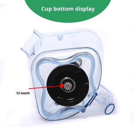 Blender Food Processor Upper Cup Replacement Accessory – Durable Mixing Container