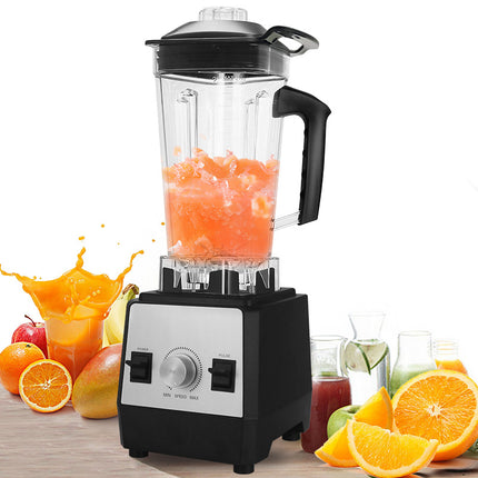 Electric Countertop Blender Grinder 1500-2000W 6 Blade System Dial Control Multi Use