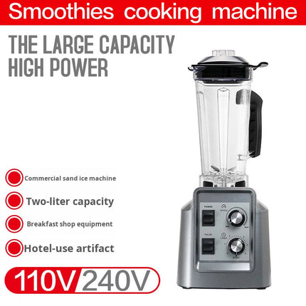 Heavy Duty Commercial Blender with Multi Blade System for Smooth Blending and Crushing