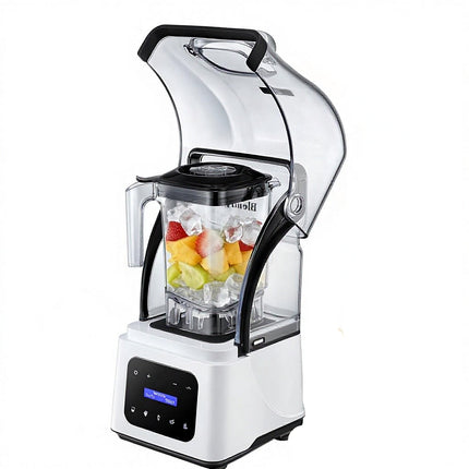 2200W High Performance Countertop Blender with Quiet Cover, 5 Preset Modes and DIY Timer