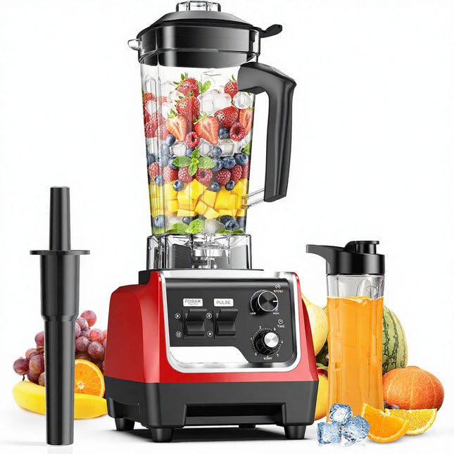 1800W Countertop Blender 70 oz 6-Blade System Smoothie and Frozen Drink Maker